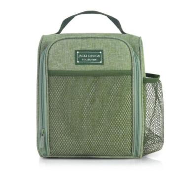 Imagem de Bolsa Térmica Lancheira Necessaire Marmita Lanches Bebidas Fitness Aca