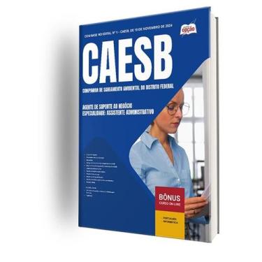 Imagem de Apostila CAESB  - Agente de Suporte ao Negócio - Especialidade: Assist
