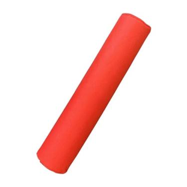 Imagem de Vaveren Barra barbell almofada de levantamento de peso agachamento versátil confortável glugue ponte blúte para levantar peso exercícios de exercícios, Red 40cmx8cm