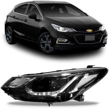 Imagem de Farol Cruze Elétrico Com Motor 2017 2018 2019 - TYC, Esquerdo