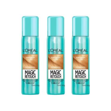 Imagem de Coloraçao Loreal Magic Retouch 75Ml Spray Louro Claro - 3Un