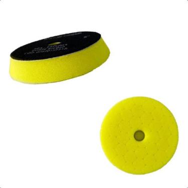 Imagem de Boina Espuma Polimento Automotivo Amarelo Corte Médio 5" - SIGMA