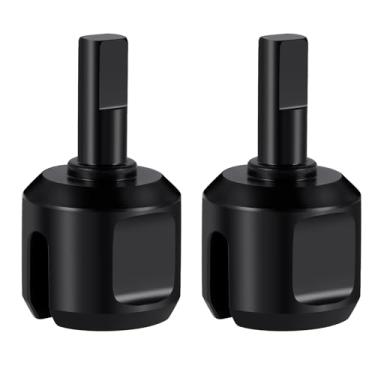 Imagem de JGGZONE Hard Steel Universal Front & Rear Gearbox Joint Cup Differential Cup Compatible with Tamiya TT01 TT01E TT02 1/10 RC Drift Car Upgrade Parts