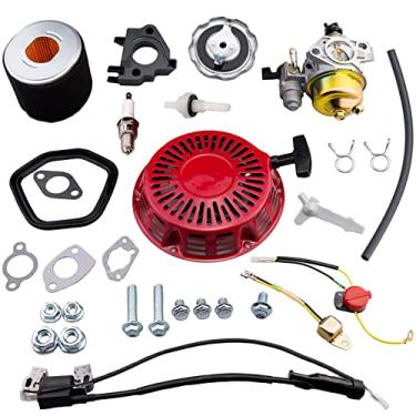 Imagem de Ruma Kit de bobina de ignição de puxar de carburador para Honda GX340 GX390 GX420 Harbor Freight 420cc Champion Generac 389cc 420cc 439cc motor Go Kart Power Equipment