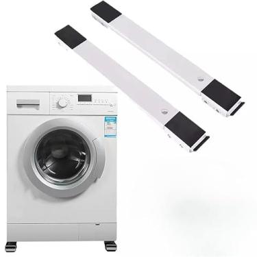 Imagem de Suporte de Base Com Rodas Para Bases de Carrinhos de Geladeira FogãO e Lava-LouçAs MáX 200kg AjustáVel