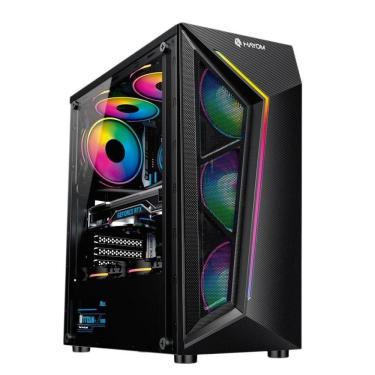 Imagem de Gabinete Gamer Rgb Hayom Gb1713 Vidro Lateral Temperado