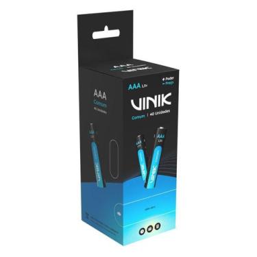 Imagem de Pilha Comum Aaa Tubo C/40 1.5V - Vp3At40C - Vinik