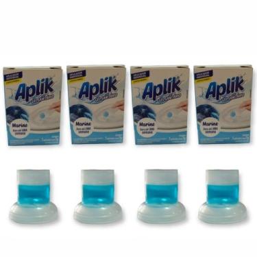 Imagem de Gel Sanitário Adesivo Detergente Odorizador de Vaso até 150 Descargas 