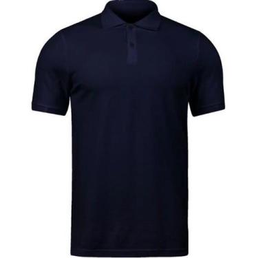 Imagem de Kit Fardamento 2 Camisas Masculina Gola Polo Piquet - Genérico, Azul m