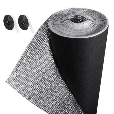 Imagem de Tampa de cortina de janela Frienda Double RV Door Blackout 120x60cm