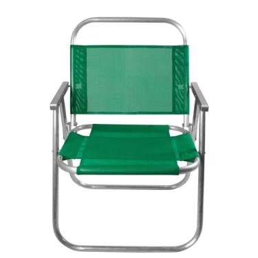 Imagem de CADEIRA DE PRAIA RIVIERA SENTAR REFORÇADA 130KG (Verde Bandeira)