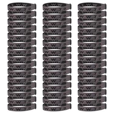 Imagem de Pmormyy Pacote de pulseiras WWJD de 45 peças para mulheres e homens, pulseiras de presente de Jesus Cristão, W.W.J.D Pulseiras ajustáveis What Would Jesus Do, Fibra de poliéster, Sem Pedra Preciosa