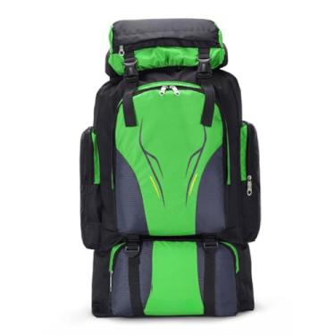 Imagem de Mochila Viagem Camping 70L Montanhismo Caminhada Pesca Trilha (Verde)