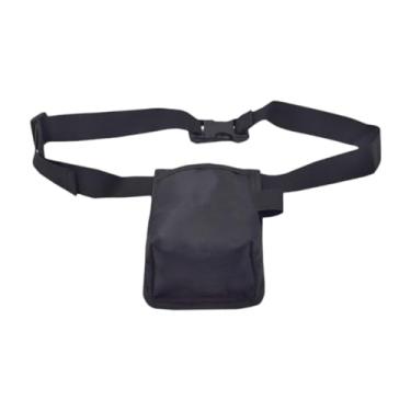 Imagem de OIIBWQ Bolsa para garrafa de massagem, suporte para cintura para loção e óleo, cinto ajustável, organizador de coldre para terapeuta para loja, cuidados