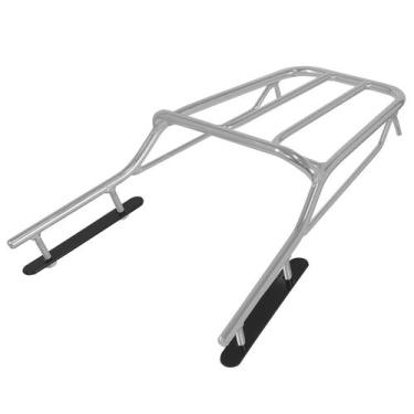Imagem de Bagageiro Suporte Aço Maciço Para Moto Xr 250 Tornado 2001 Até 2008 Pr