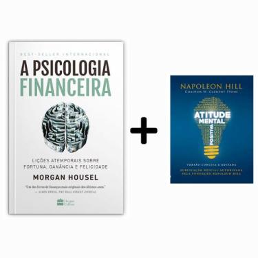 Imagem de Kit Livros, A Psicologia Financeira - Morgan Housel + Atitude Mental P
