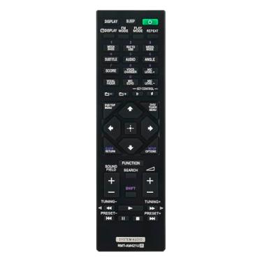 Imagem de RMT-AM421U substitui controle remoto compatível com Sony HCD-M40D MHC-M40D MHC-M60D MHC-M80D MHC-V73D MHC-V83D MHC-V72D Home Audio Stereo System