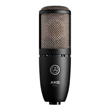 Imagem de AKG Pro Audio Pro Audio Pro Audio Perception 220 microfone de estúdio profissional, prata azul