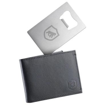 Imagem de Kit Carteira Ultra Slim e Cartão Abridor em Metal - Gshield