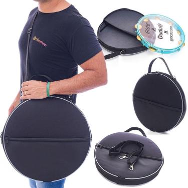 Imagem de Bag Capa Pandeiro 12/13 Luxo Acolchoada Nylon 600 Premium