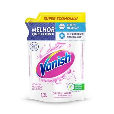 Imagem de tira manchas vanish gel white 1,2l sache