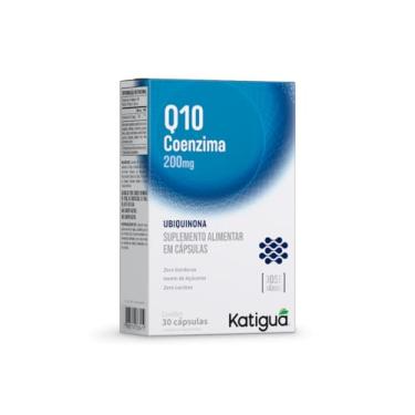 Imagem de Katiguá, Coenzima Q10, 200mg, Dose Máxima, Sem Sabor, 30 Cápsulas rígidas • 30 doses