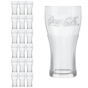 Imagem de Copo Coca-Cola Contour De Vidro 300ML Nadir Figueiredo 18Un - NADIR FI