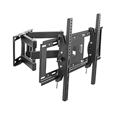 Imagem de Suporte para monitor de TV, suporte universal de seis braços montado na parede, extensão giratória de movimento total, suporte de TV inclinado, serve para a maioria das TVs planas de 101.6 cm-190.5 cm