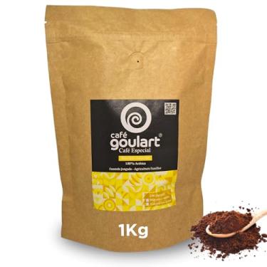 Imagem de Café especial moído 1kg Goulart Bourbon Amarelo - Torra Média 100% Arábica Sul de Minas Região Vulcânica