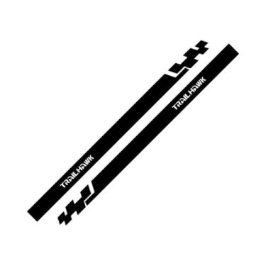 Imagem de Adesivos Laterais Para Porta De Carro Jeep Cherokee Commander Compass 