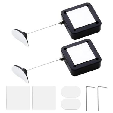 Imagem de Cabo de controle remoto retrátil de 2,5 m, salvador remoto, alça de bloqueio ajustável para TV e DVD (4)