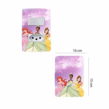 Imagem de Adesivo De Interruptor Princesas Mod03