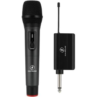 Imagem de Microfone Sem Fio Profissional Wireless  Ideal para Igrejas, Eventos, 