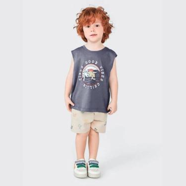 Imagem de Conjunto Infantil Menino Times Good Vibes Chillin - Hering