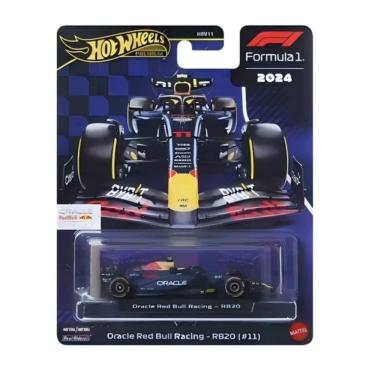 Imagem de Hot Wheels Premium Carrinho 1:64 Metal Formula 1 Oracle Red Bull Racing RB20 #11 - Mattel