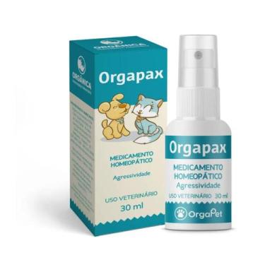 Imagem de Orgapet Orgapax 30ml Homeopático para Agressividade Estresse e Medo em