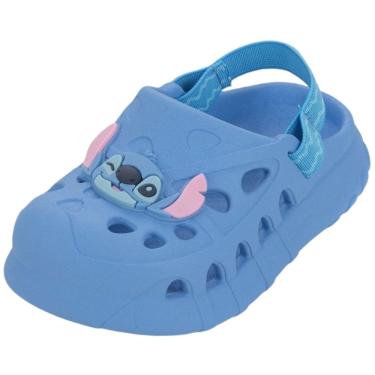 Imagem de Sandalia Babuche Infantil Menina Conforto Disney Stitch Hug