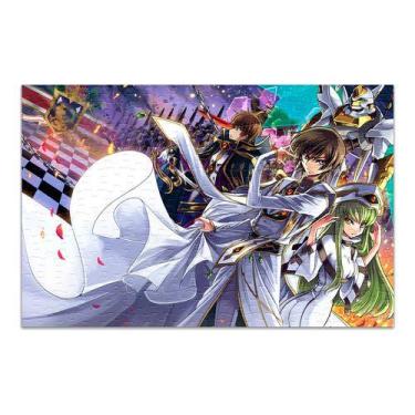 Imagem de Quebra Cabeça Code Geass Personalizado 120 Peças 002 - Pomps Geek