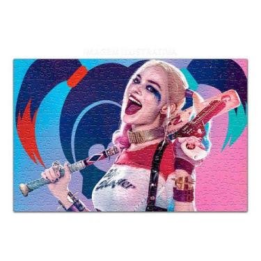 Imagem de Quebra Cabeça Harley Quinn Personalizado 120 Peças 002 - Pomp's geek