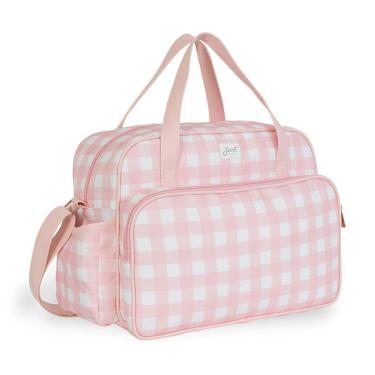 Imagem de Bolsa de Maternidade Grande Just Baby Vichy Rosa-Feminino