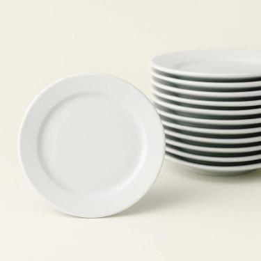 Imagem de Kit 16 Pratos Sobremesa Tramontina Paola Porcelana 21 Cm