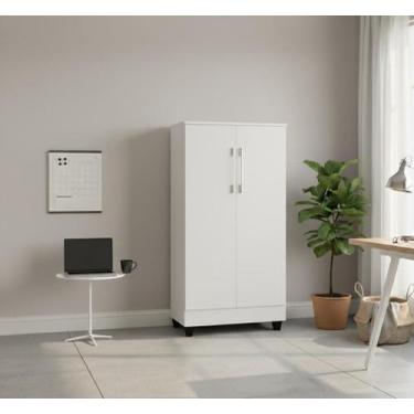 Imagem de Armário Rebecca Organizador Multiuso 2 Portas E 3 Prateleiras - Mega F