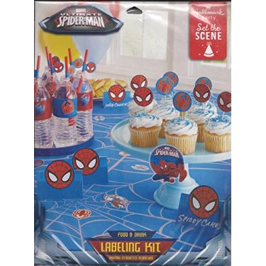 Imagem de Kit de rotulagem Marvel Ultimate Spider-Man Food & Drink da Disney