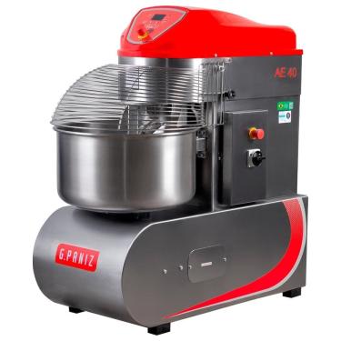 Imagem de Amassadeira Espiral Inox Gpaniz 40kg 2 Velocidades Trifásico 220V AE 40 G2