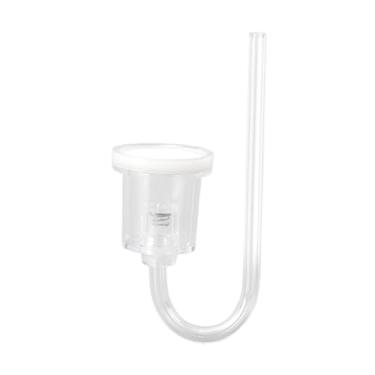 Imagem de Whtkoph Difusor de CO2 acrílico em forma de U, montagem simples, difusor de bolhas para aquário, de CO2 para mesa, paisagismo aquático em sala de aula, M