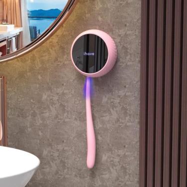 Imagem de Desinfetante para escovas de dentes iHave Wall-Mounted UV Holder Pink