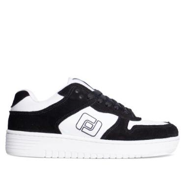 Imagem de Tênis Unissex Freeday Grandir OX Preto/Branco, Preto, Branco, 40