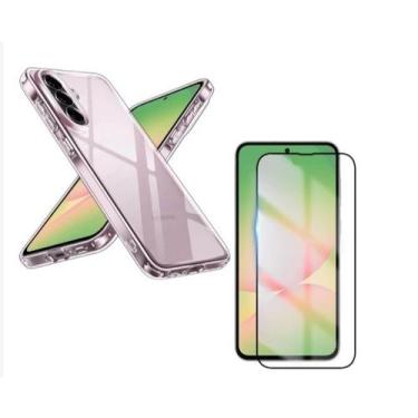 Imagem de Capa Capinha Case Proteção Anti Impacto Película 3D Anti Spy Samsung G