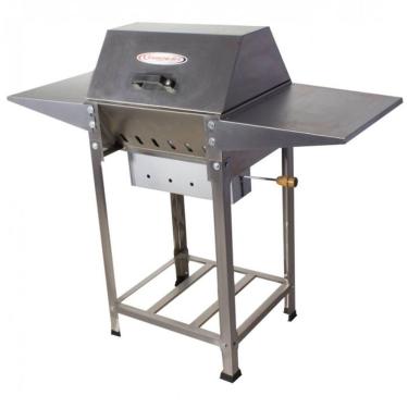 Imagem de Churrasqueira Inox A Bafo E Carvão Itajobi