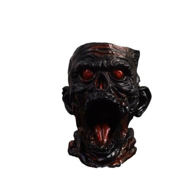 Imagem de Porta-canetas Zombie Skull Resin Organizer 437g